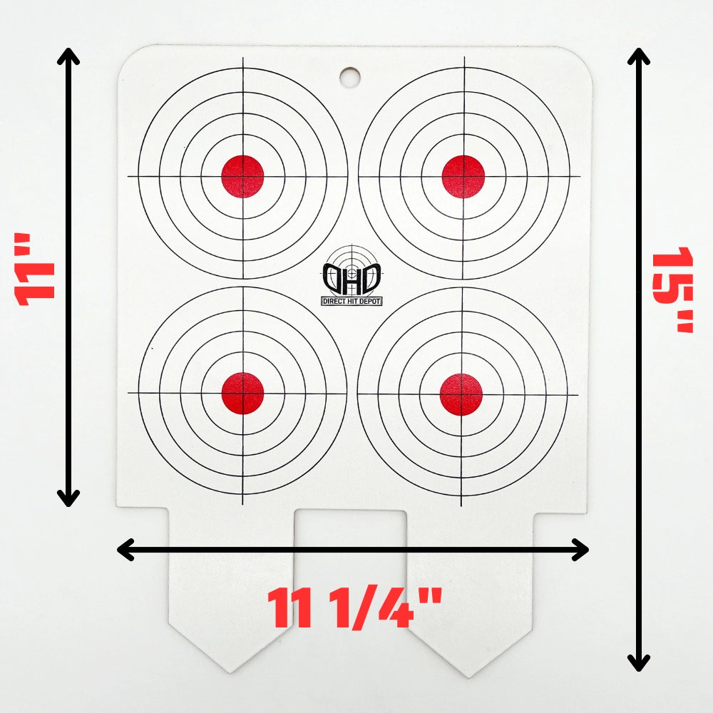 Multi-Bullseye Target Pack (6 or 10)