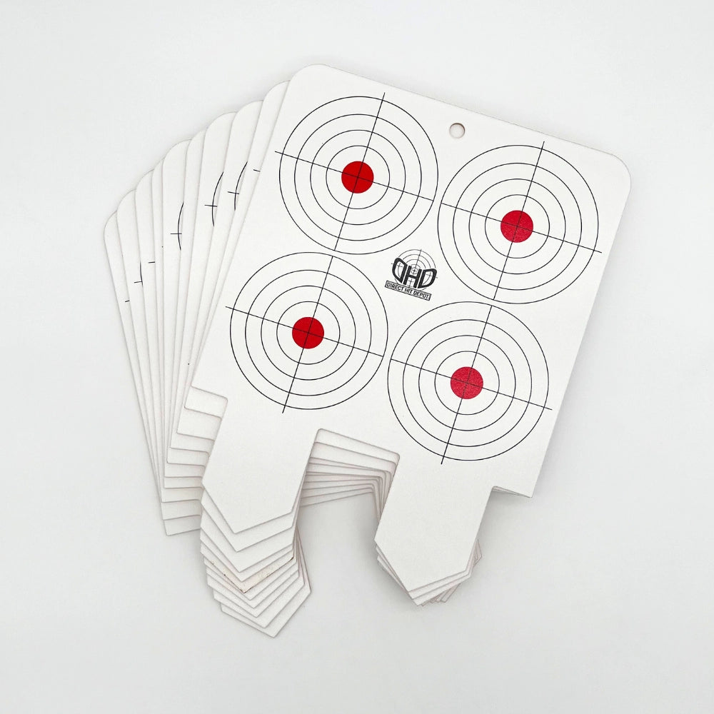 Multi-Bullseye Target Pack (6 or 10)