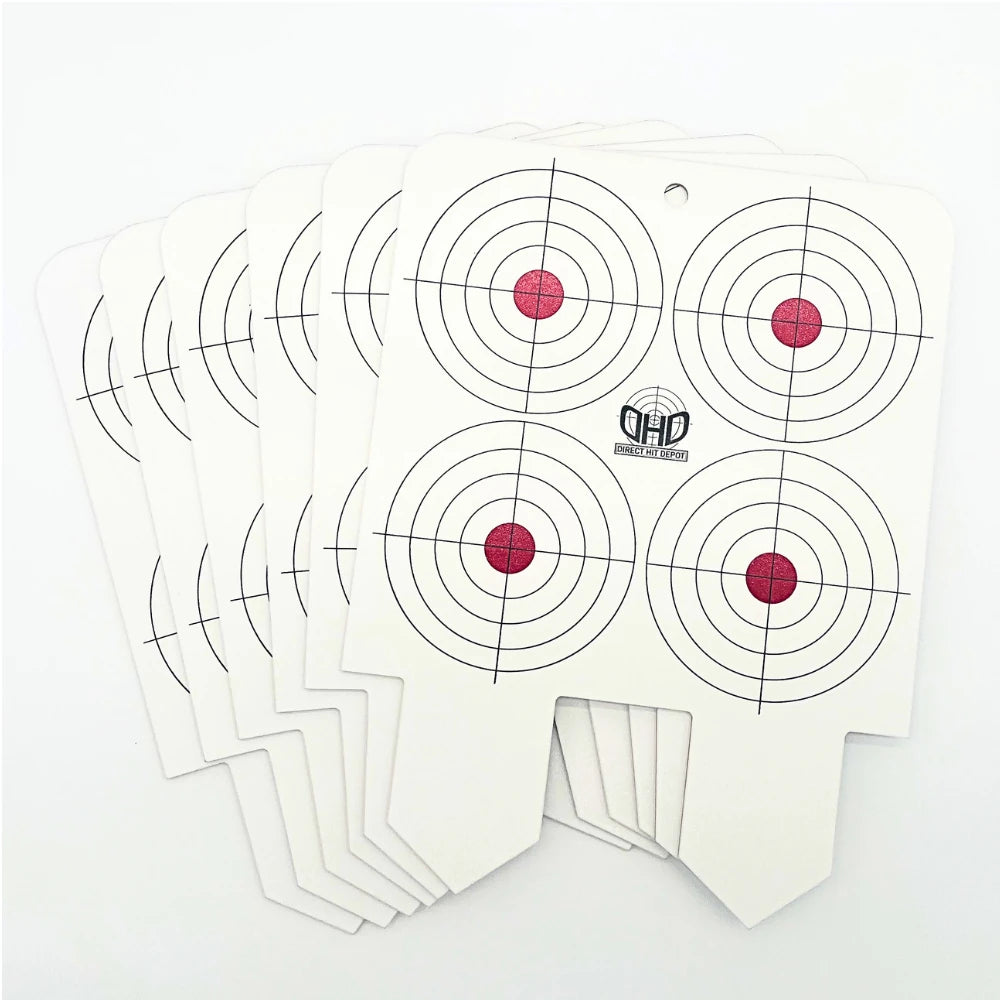 Multi-Bullseye Target Pack (6 or 10)